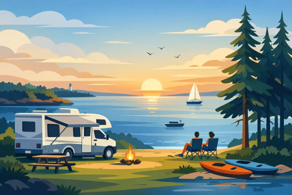 Best RV Camping on Lake Erie