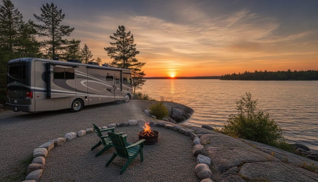 waterfront rv camping ontario your guide to the best lakeside escapes